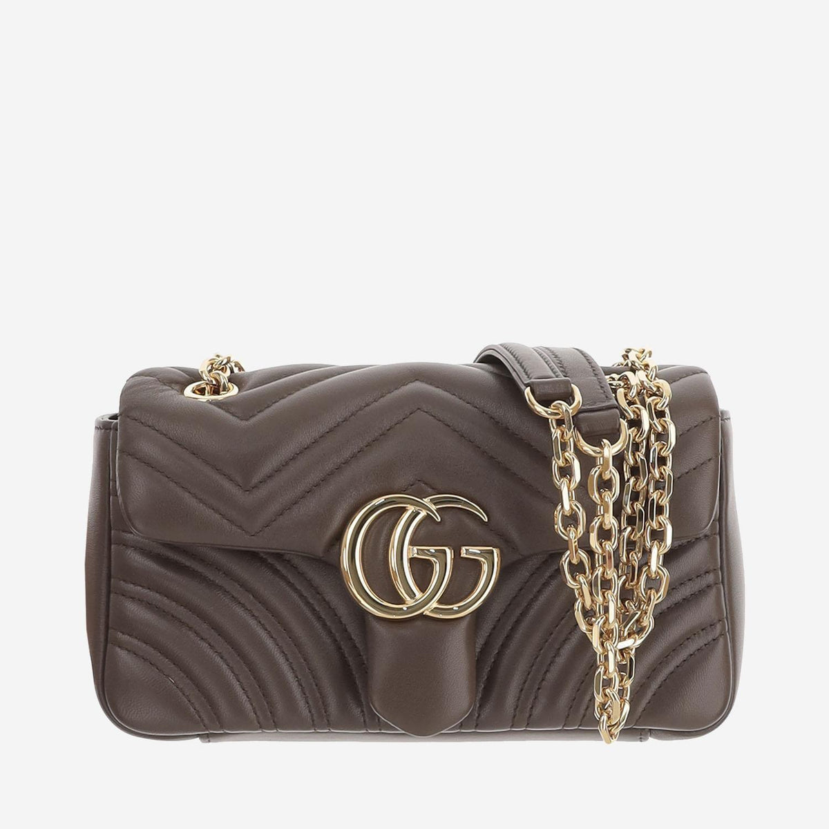 GUCCI Leather Shoulder Bag