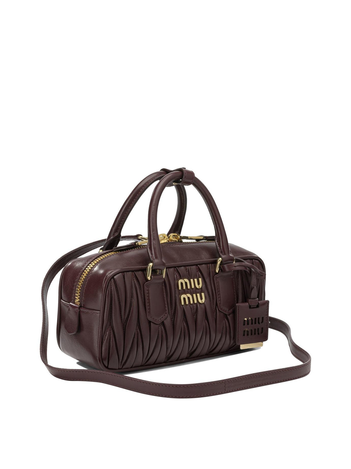 Miu Miu Black Leather Tote Bag