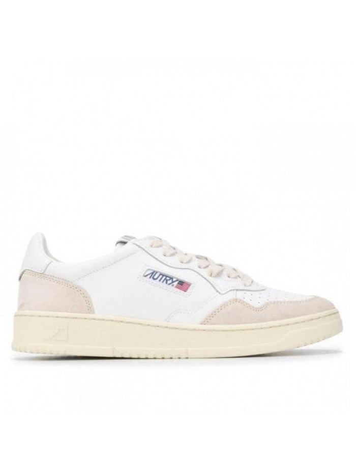 AUTRY Leather Suede Medalist Low Sneakers AULM LS33