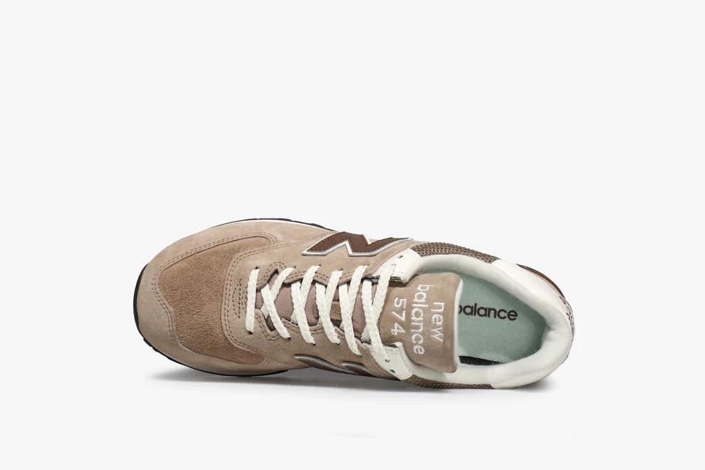 New Balance Women's Mushroom Sea Salt Low Top Sneakers U574KL2