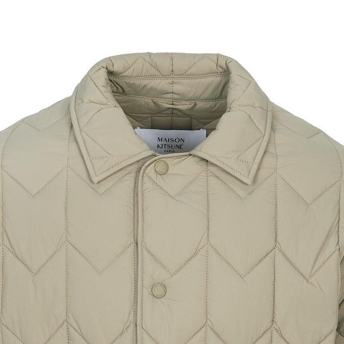 Maison Kitsune Quilted Jacket for Men PM02104 WW9067 0301
