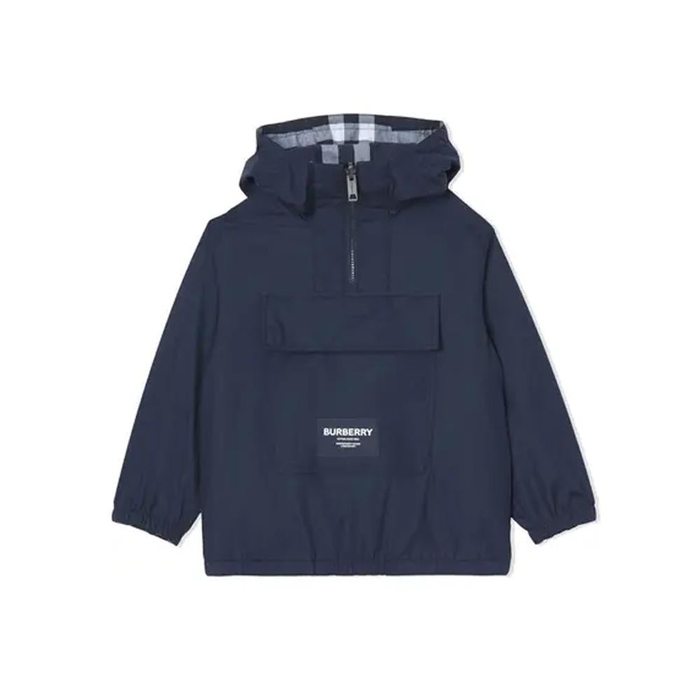 BURBERRY Reversible Logo Hooded Jacket for Women Kids 22SS