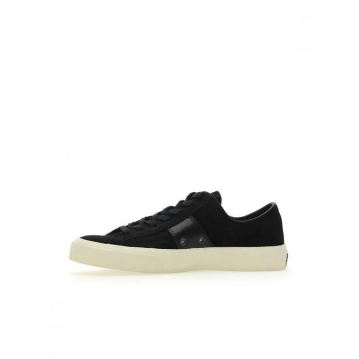 TOM FORD Men's Crosta Suede Cambridge Low-Top Sneakers