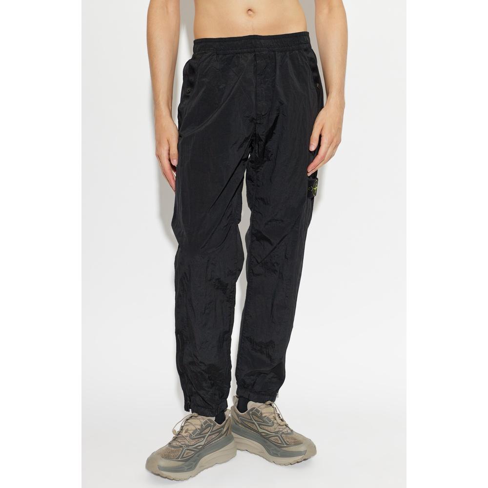 STONE ISLAND Nylon Metal Jogger Pants Men’s Black