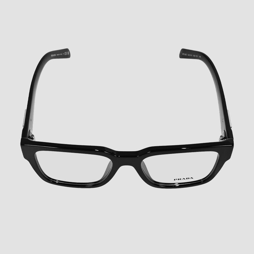 PRADA Square Frame Black Eyeglasses 1AB1O1