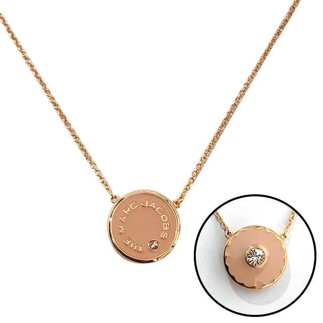 Marc Jacobs Women's Medallion Pendant Necklace M0017166 277