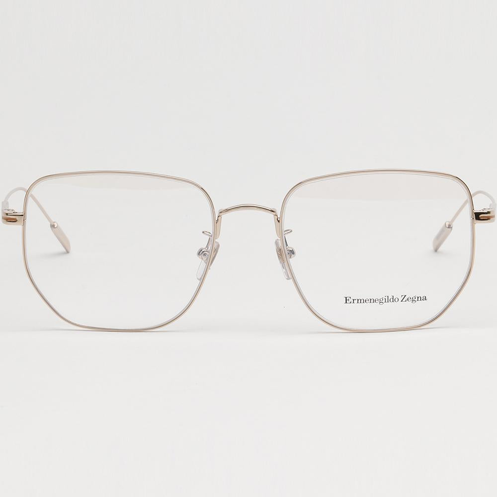 Zegna Classic Gold Metal Unisex Eyeglass Frames EZ5222D 028