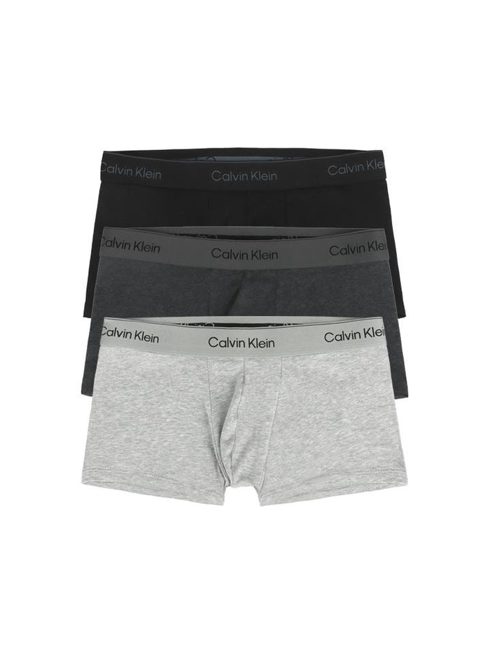 Calvin Klein Men’s Cotton Trunks 3-Pack Underwear NB4389 001