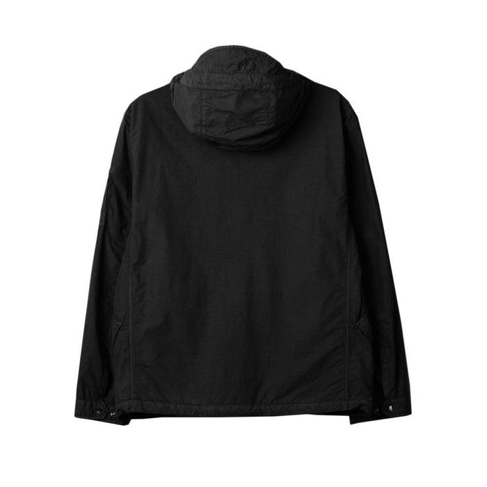 CP Company Black Lens Badge Anorak Jacket for Men