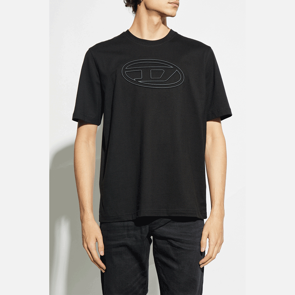DIESEL AD Men’s Short Sleeve T-Shirt A17402 0NJBM 9XX