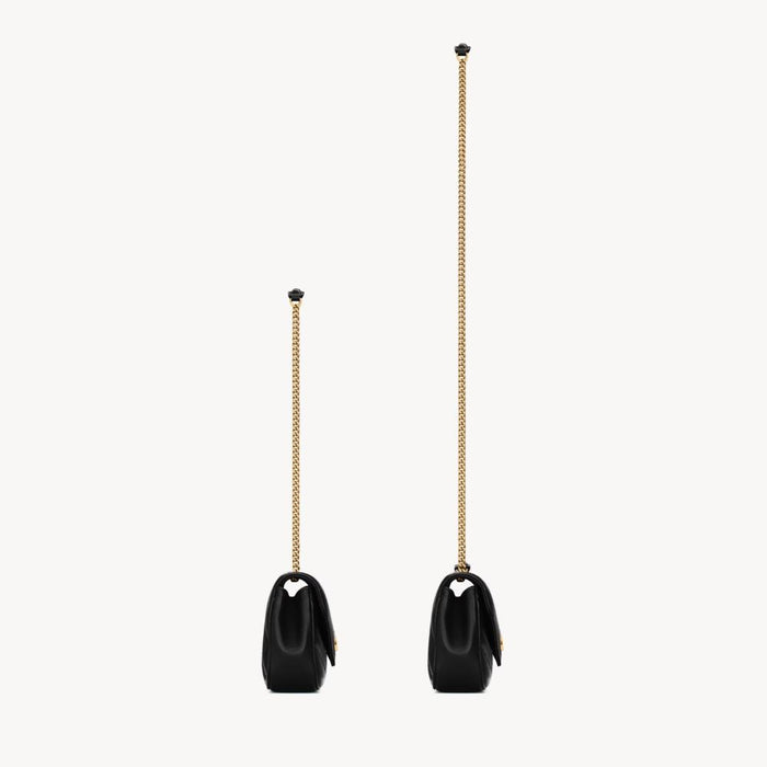 Saint Laurent Loulou Mini Bag Black Leather Shoulder Bag