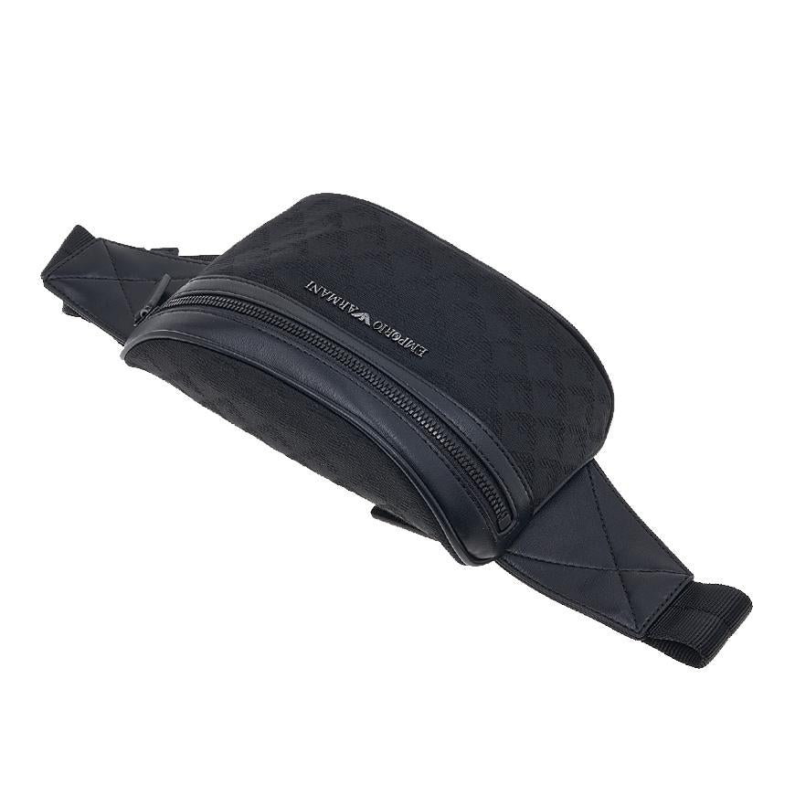 Emporio Armani Men’s Jacquard Belt Bag Crossbody