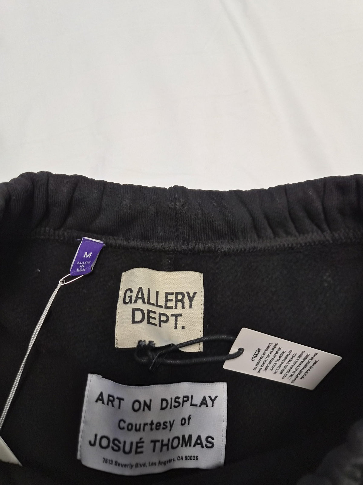 GALLERY DEPT. Analog Black Sweatpants ASP 2100