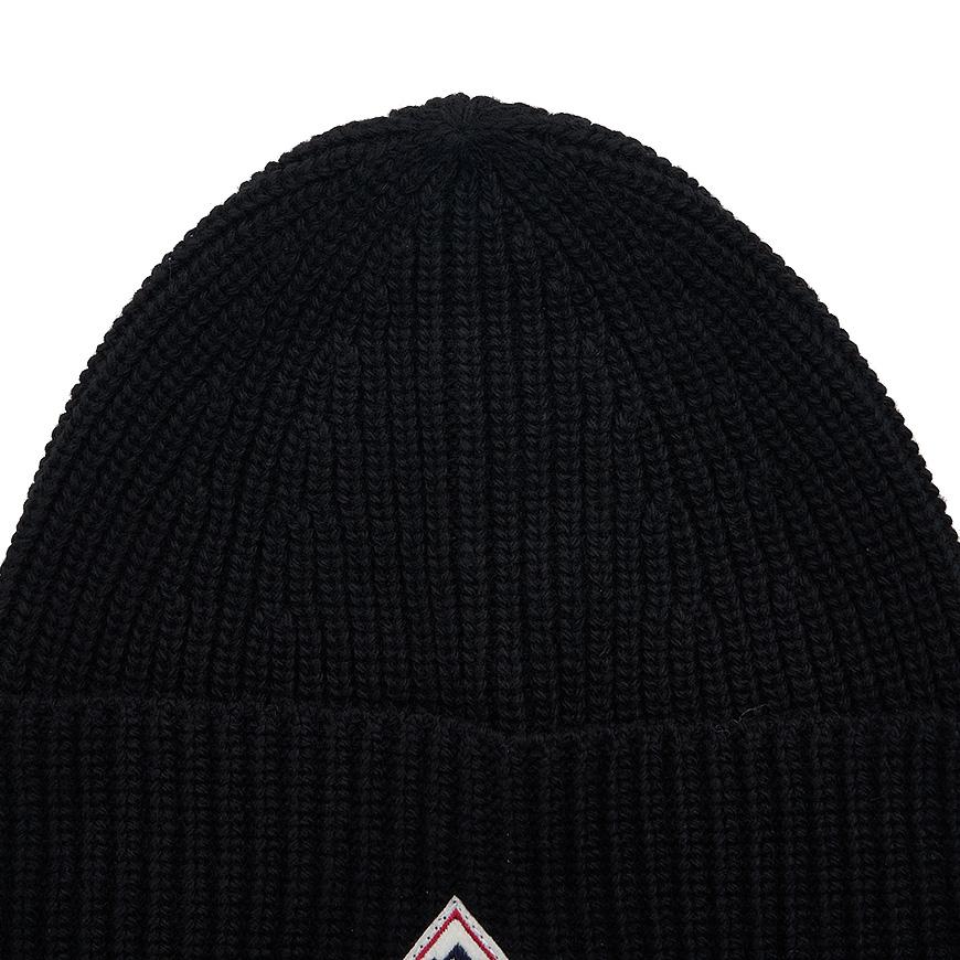 Pyrenex Unisex Logo Patch Knit Beanie HUU011 0009