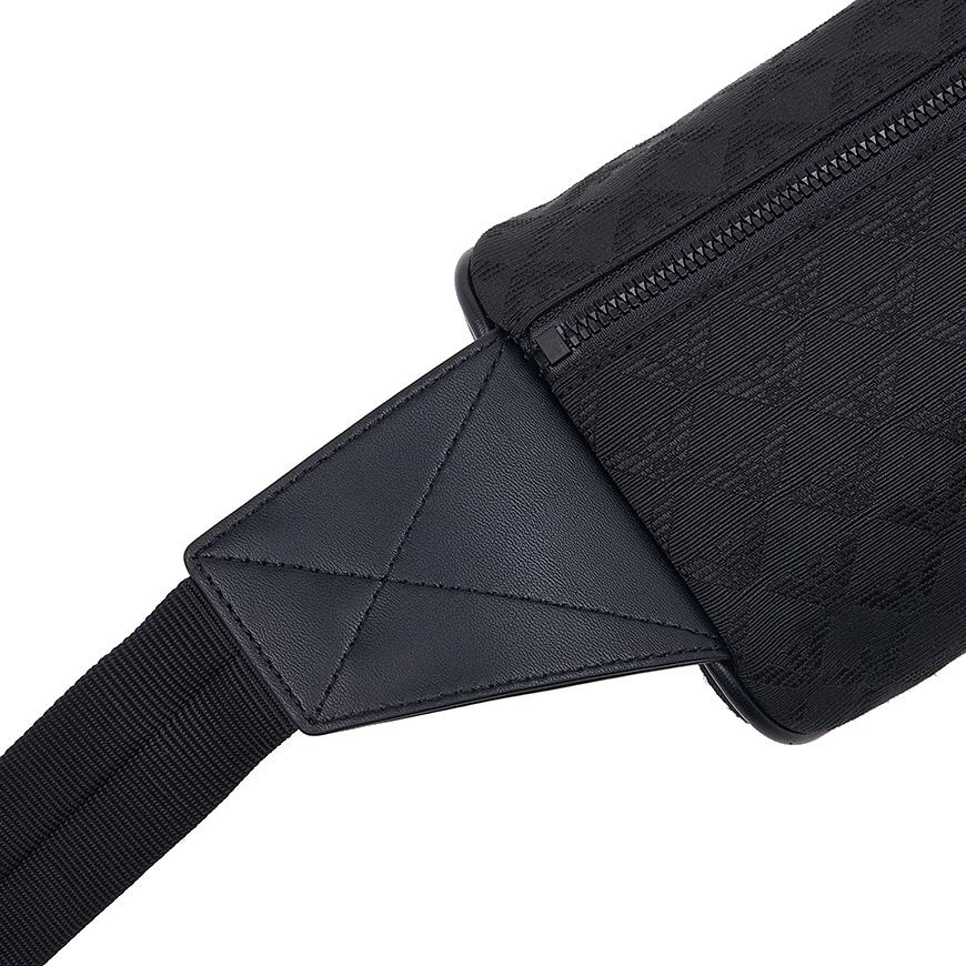 Emporio Armani Men’s Jacquard Belt Bag Crossbody