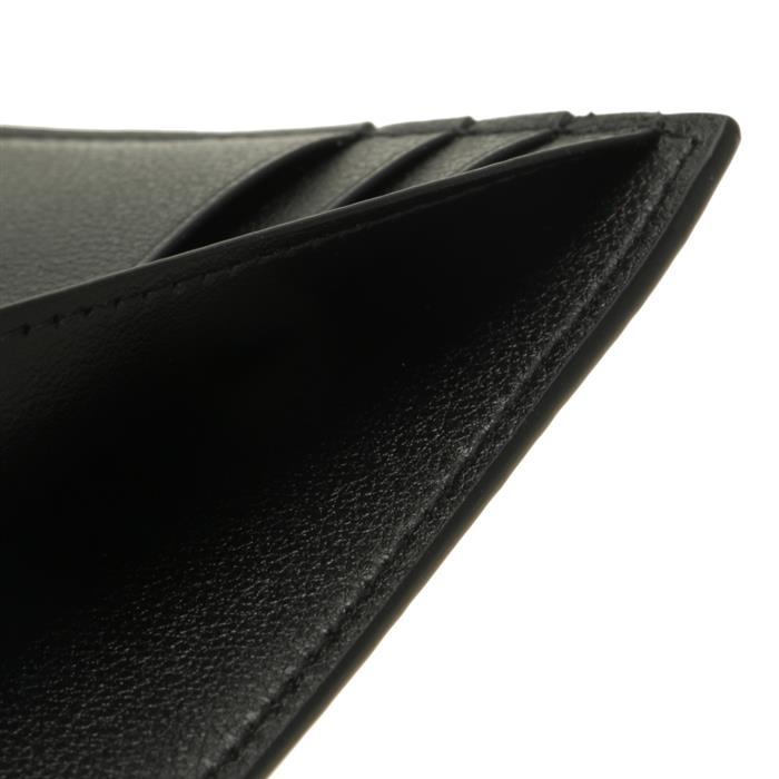 Ferragamo Monogram Bifold Wallet Men’s Leather Black