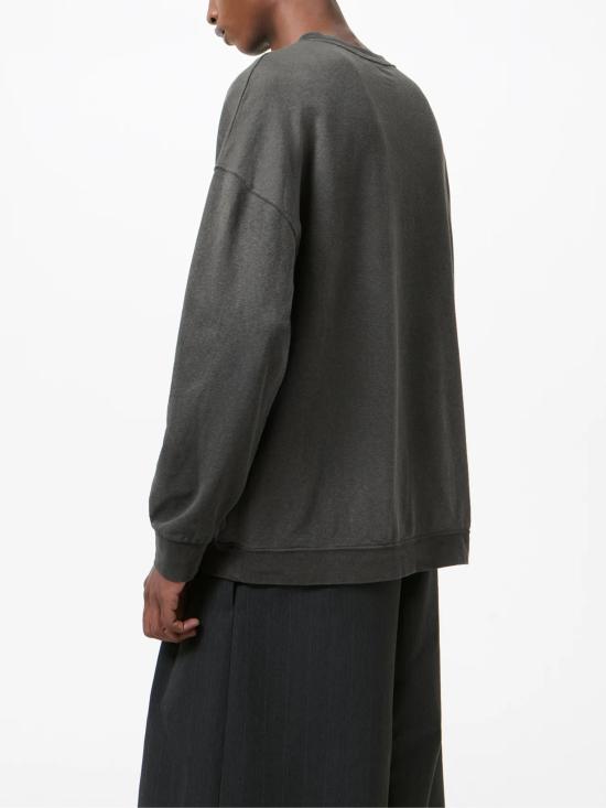 OUR LEGACY Washed Black SLACK Sweatshirt