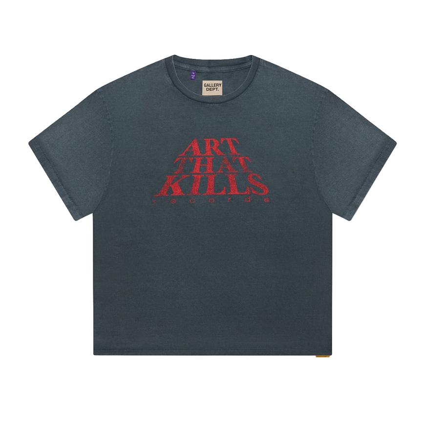 GALLERY DEPT. The Force Logo T-Shirt Black Men’s TFL 10292 LVBK