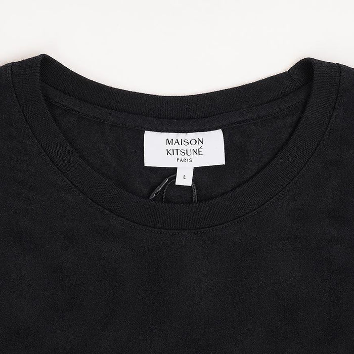 Maison Kitsune Women Fox Head Regular T-Shirt White Cotton