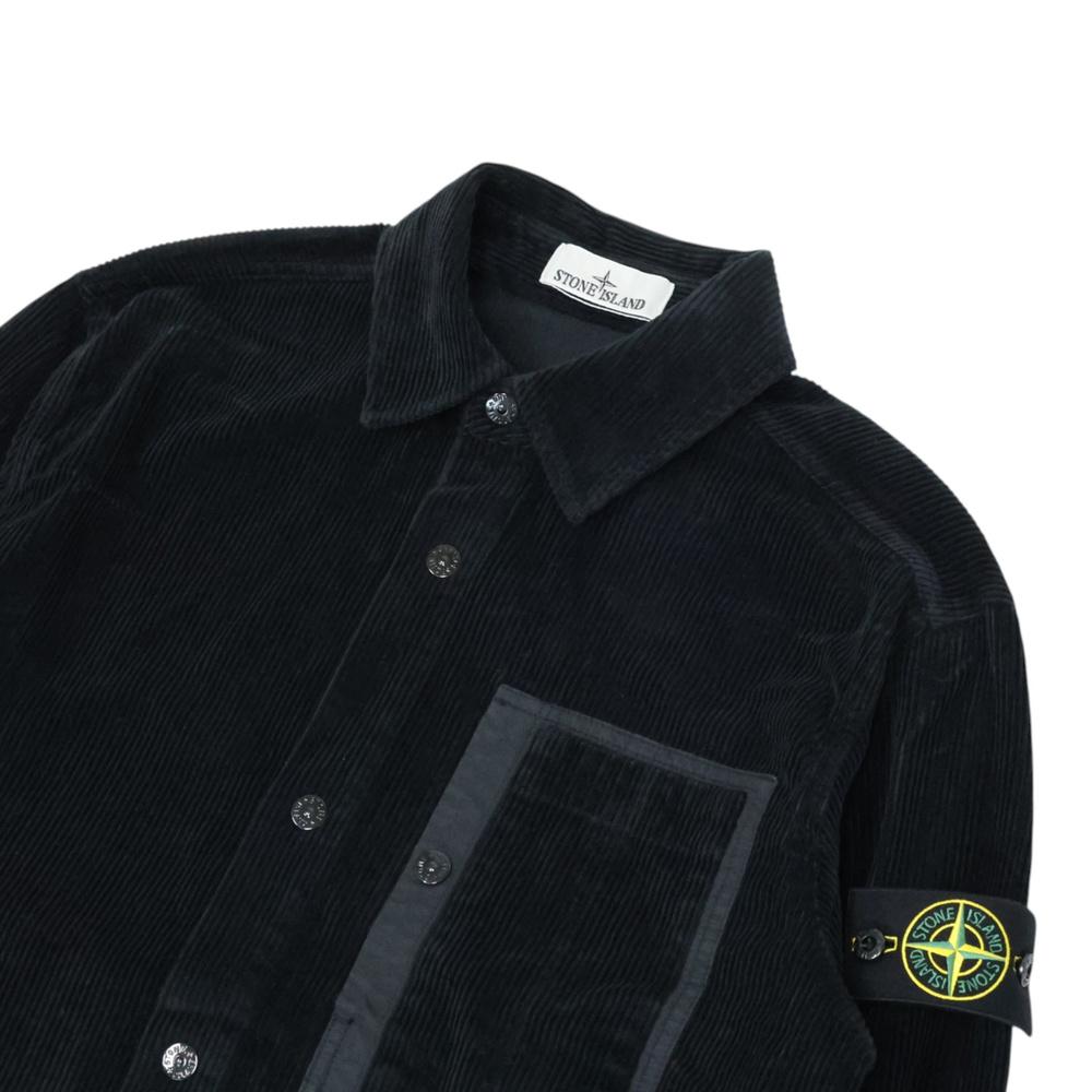 STONE ISLAND Men’s Overshirt Jacket Black