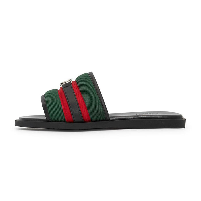GUCCI Interlocking G Logo Men’s Slide Sandals 835091 HAAHH 8449