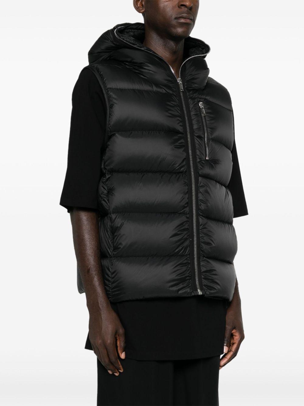 Rick Owens Sealed Down Vest Black RU02D6746 NPD4 09
