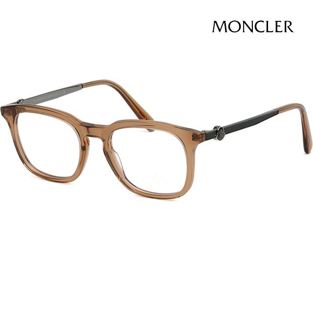 Moncler Transparent Square Acetate Eyeglass Frames Unisex ML5176 045