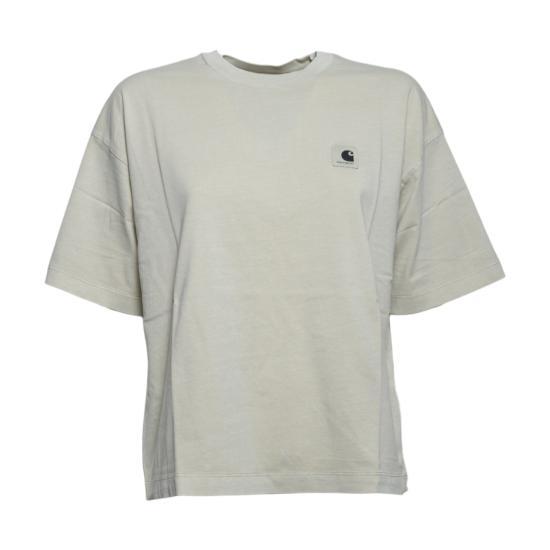 CARHARTT WIP Short Sleeve Nelson T-Shirt Stone Dom Women’s Top
