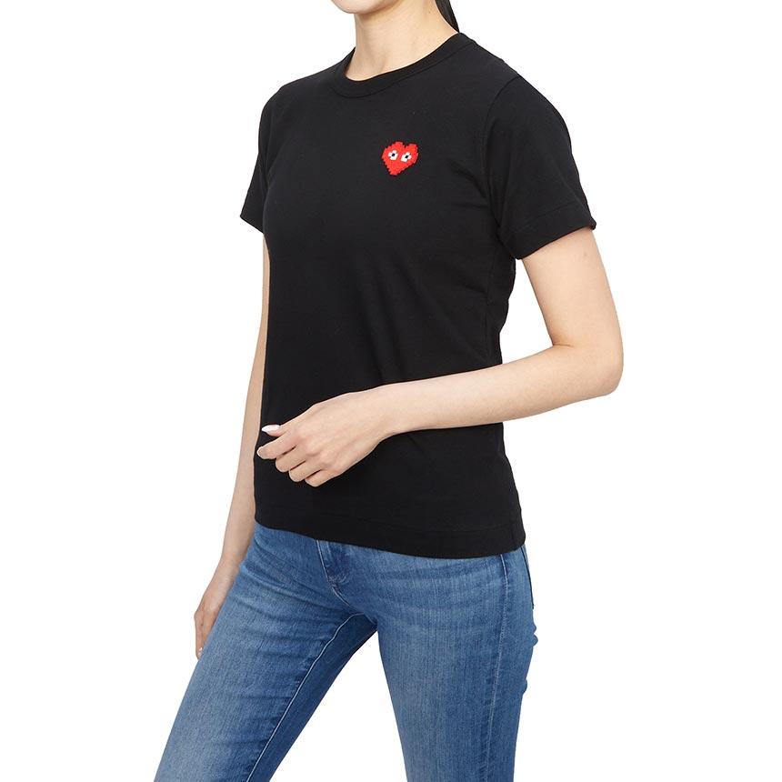Comme des Garcons Invader Pixel Patch Women’s Short Sleeve T-Shirt AZ T321 051 1