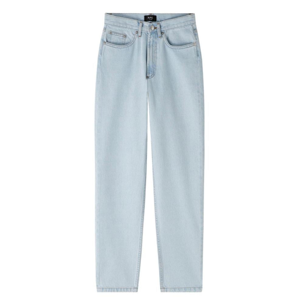 A.P.C. Women’s Martin Light Wash Denim Jeans F09122 AAF