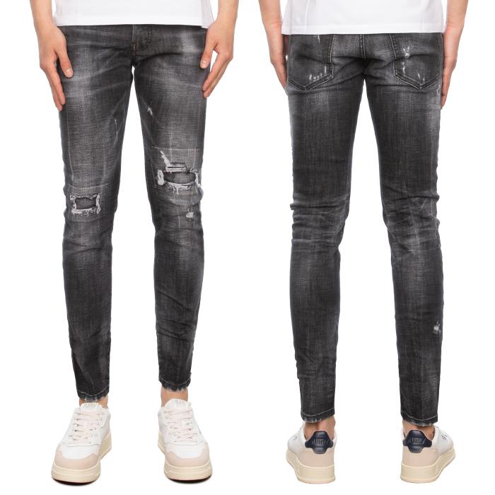 Dsquared2 Vintage Wash Skater Cargo Pants for Men