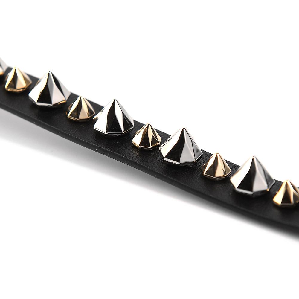 Christian Louboutin Spike Ruby Link Bracelet Black