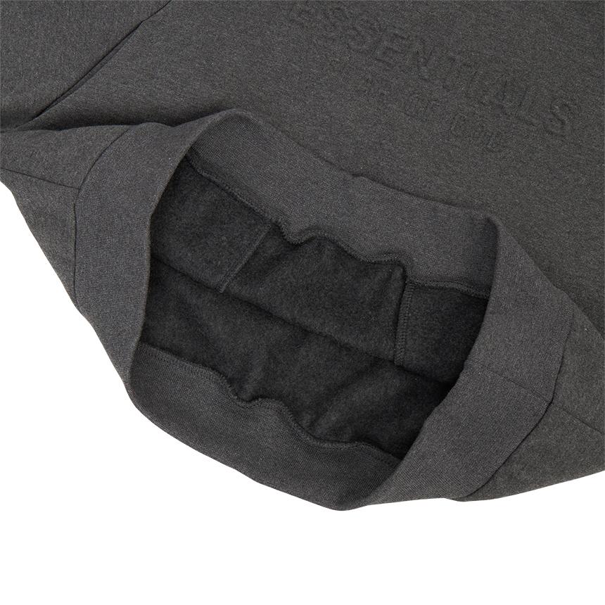 Fear of God Essentials Women’s Fleece Sweatshirt Charcoal Heather