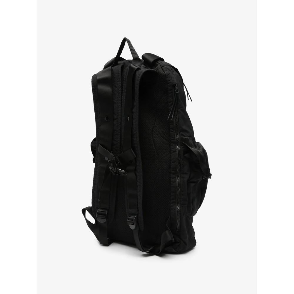 CP Company Logo Embroidered Black Backpack
