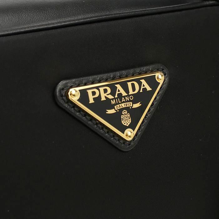 PRADA Medium Re-Nylon and Leather Top Handle Shoulder Ba 1BB132 V ODO 2C8Q F0002