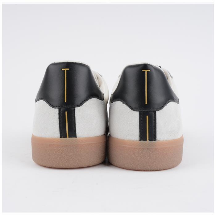TOM FORD Suede Smooth Leather T Low-Top Sneakers