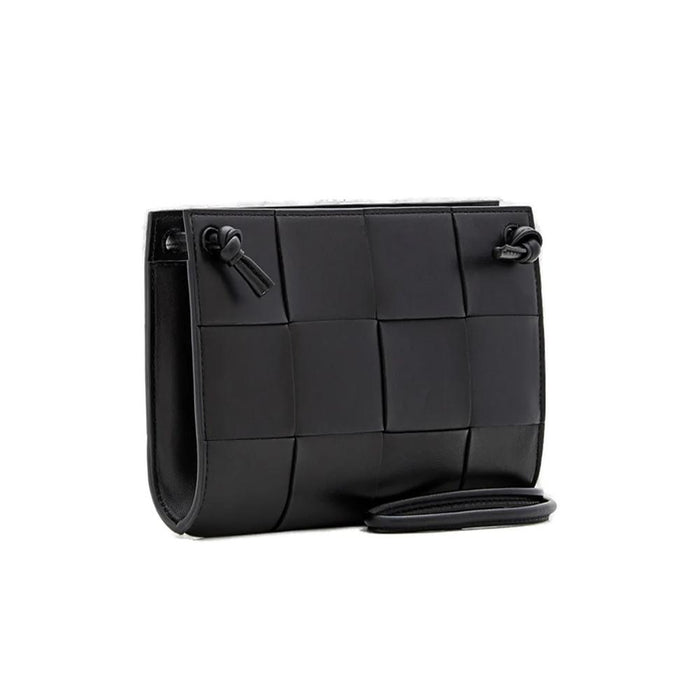 Bottega Veneta Mini Cassette Crossbody Bag Black