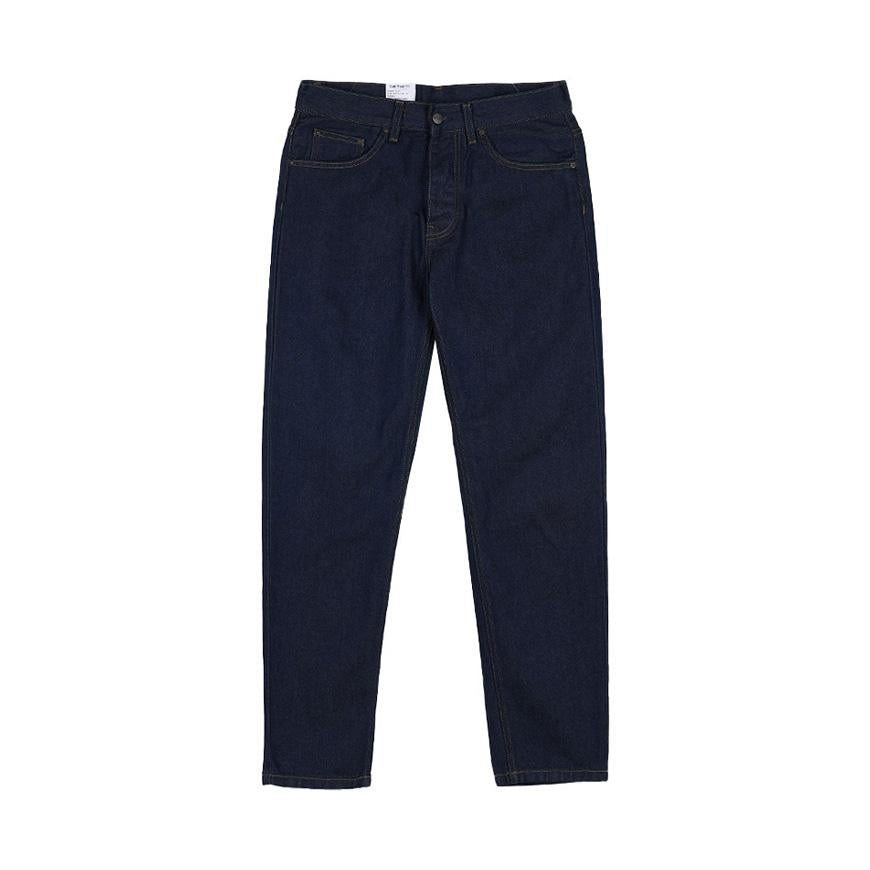 CARHARTT WIP Newel Pants for Men Classic Trousers Gray Cotton