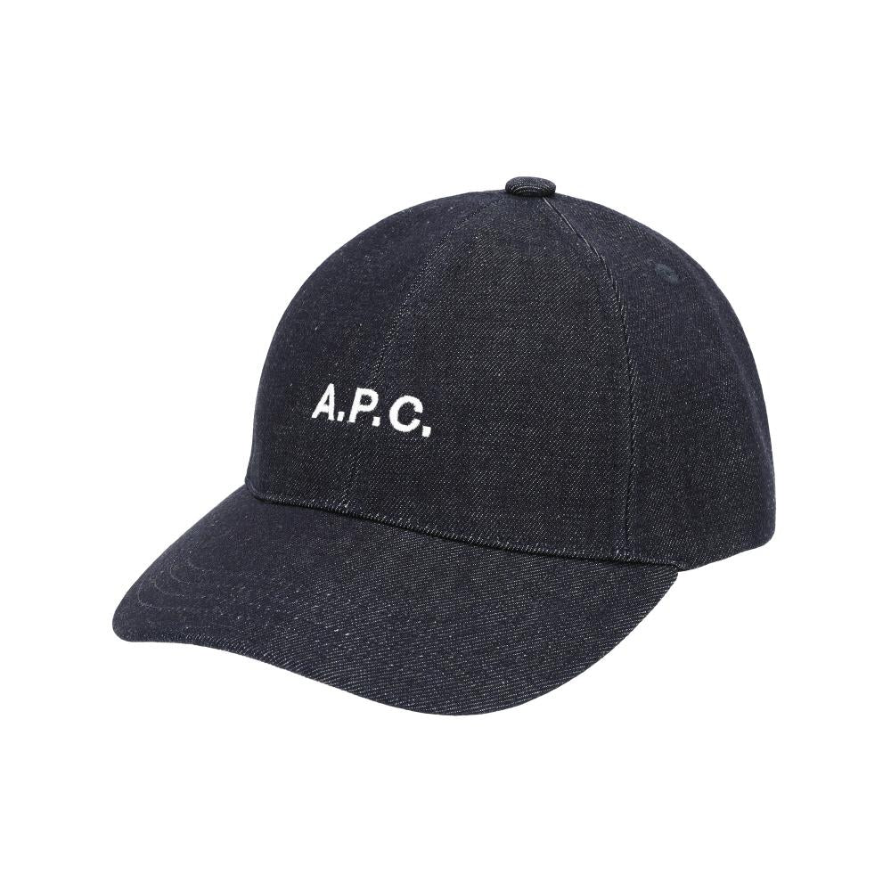 A.P.C. Unisex Cotton Baseball Cap M24069 IAI INDIGO