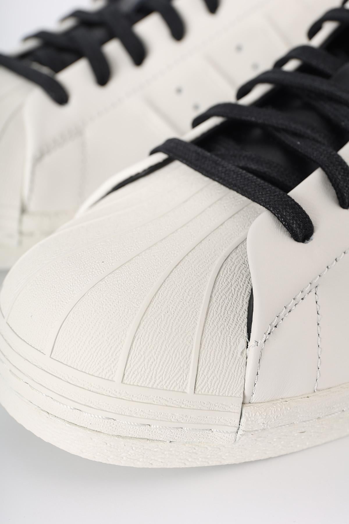 Y-3 Orbit Grey/Black Superstar Low-Top Sneakers Unisex