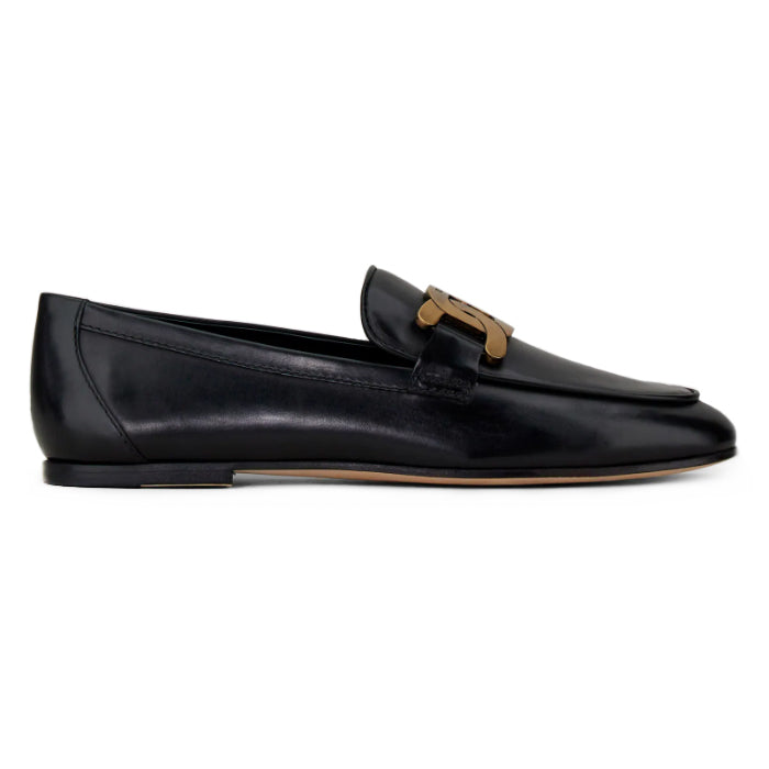 Tods Kate Leather Driving Loafers Black Women’s