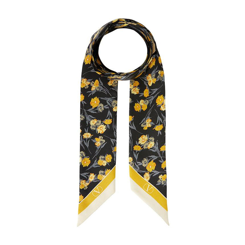 VALENTINO Women’s Silk Scarf Scarf 8W2E6017 QLS CGD