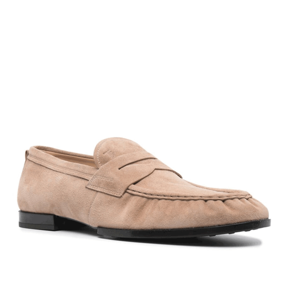Tods Suede Men's Loafers Shoes XXM02E0EC60OA6 S401