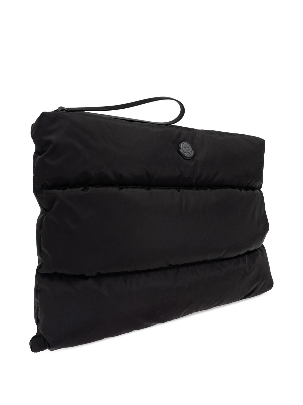 Moncler Black Nylon Pouch for Men