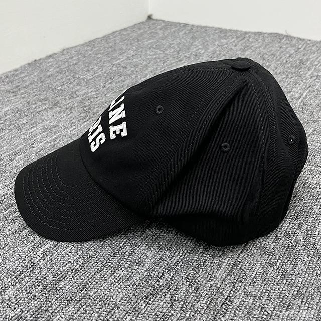 CELINE Triomphe Ricolieu Baseball Cap Navy