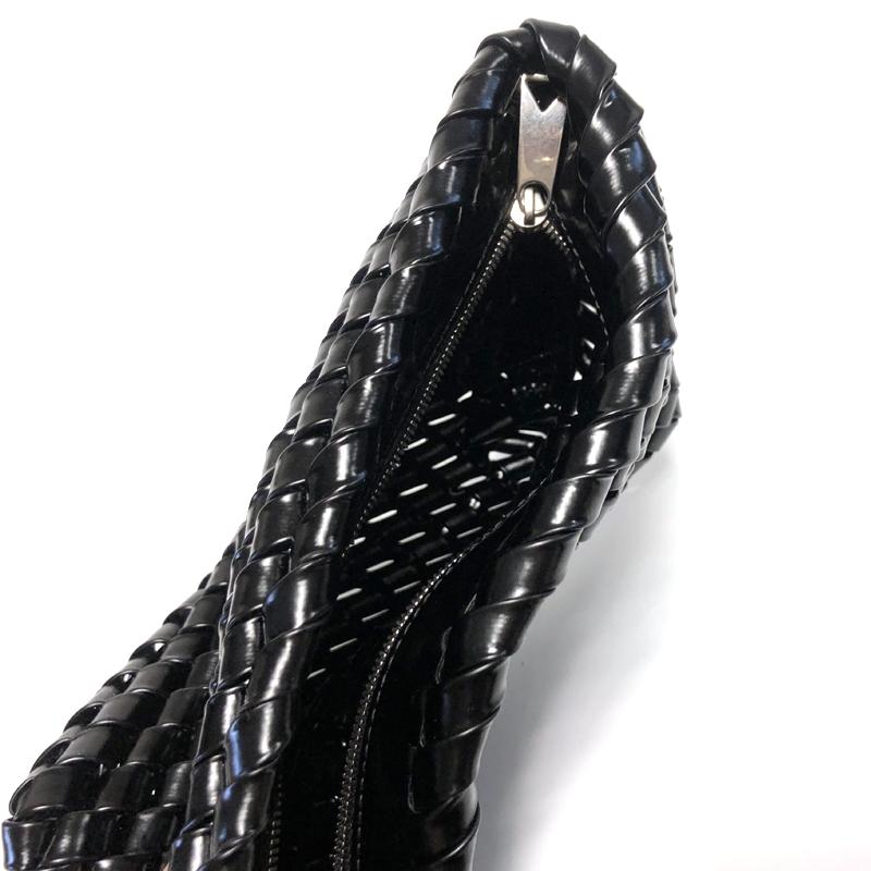 Bottega Veneta Black Structured Clutch Bag 680562V1GN08803