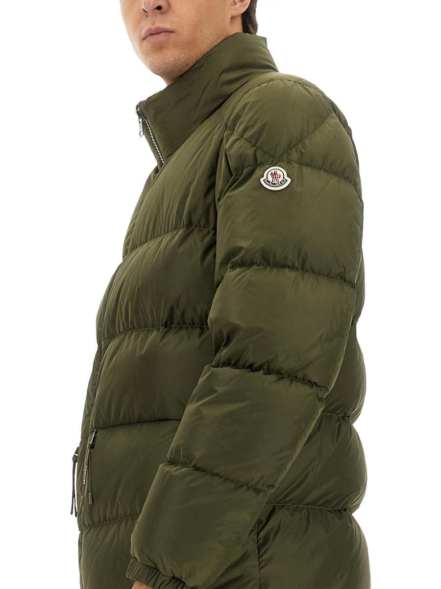 Moncler Black Down Puffer Jacket Men's Outerwear