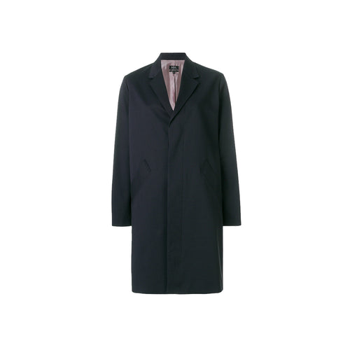 A.P.C. Navy Long Blazer Coat
