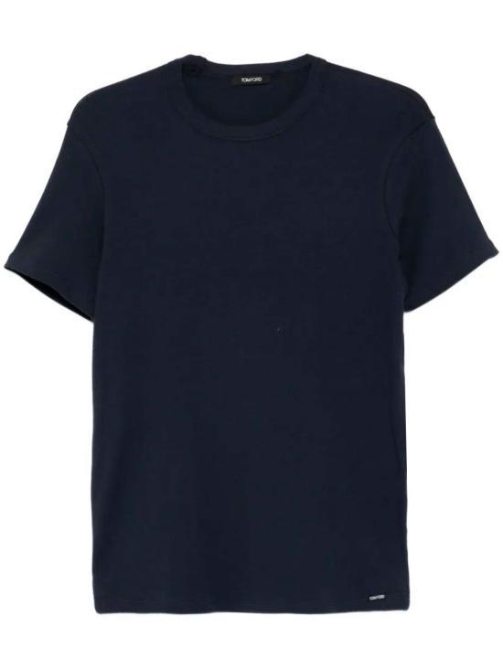 TOM FORD Midnight Blue Short Sleeve T-Shirt