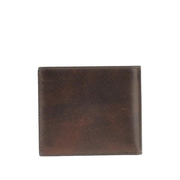 PRADA Brown Saffiano Leather Bifold Wallet for Men
